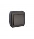 Conmutador de cruce 10AX 250V De superficie Negro