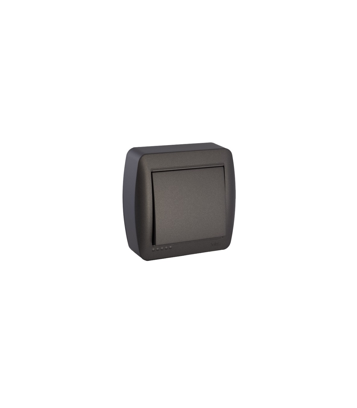 Conmutador de cruce 10AX 250V De superficie Negro