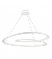 Lámpara Colgante LOOPING 54W 2700Lm Blanco Mate