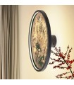 Plafón STONE NEGRO D60 55W 495Lm CCT