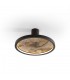 Plafón STONE NEGRO D30 24W 334Lm CCT