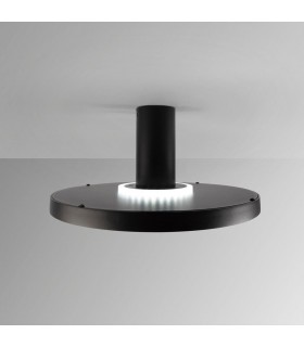 Plafón STONE NEGRO D30 24W 334Lm CCT