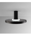 Plafón STONE NEGRO D30 24W 334Lm CCT