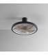 Plafón STONE NEGRO D30 24W 334Lm CCT