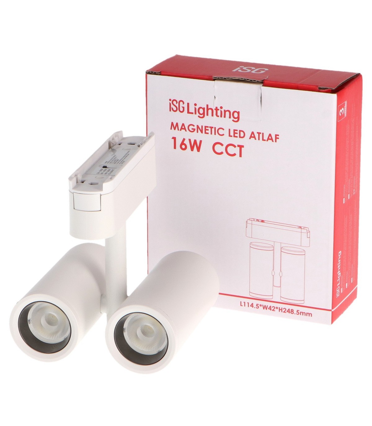 Foco Led Magnético Atlaf Horizontal Serie 5Mm 42V 16W 1600Lm 36º Blanco CCT