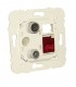 Toma Múltiple R-TV-RJ45 CAT.6 UPT Estrella Mec21