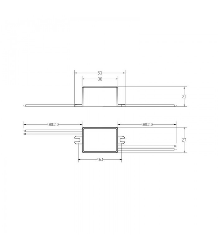 Driver AcTEC 6W OUT4-9VDC 700mA IP20