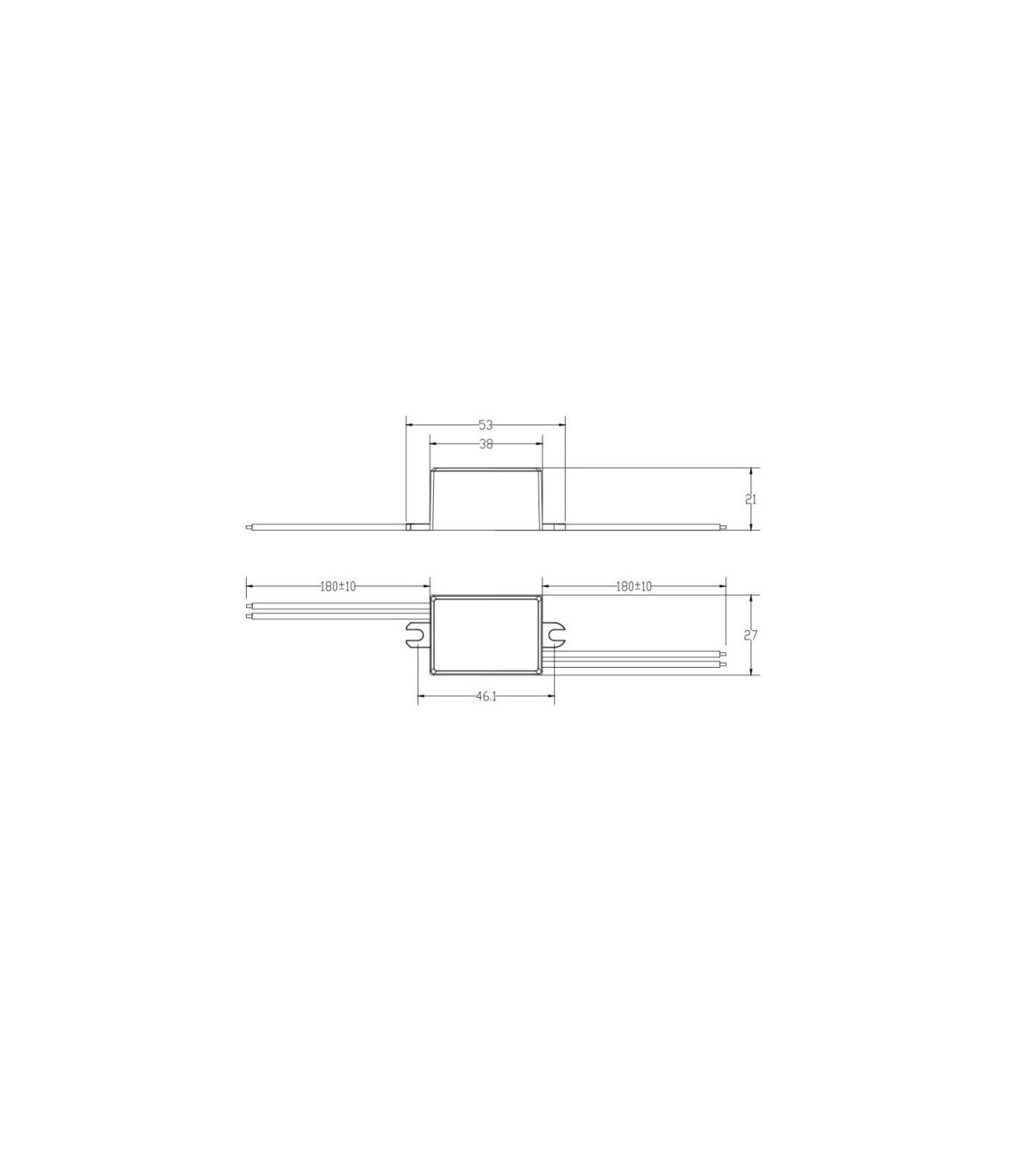 Driver AcTEC 6W OUT4-9VDC 700mA IP20