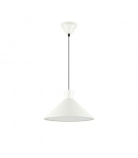 Lámpara Colgante CONO D35 1xE27 Perla Mate