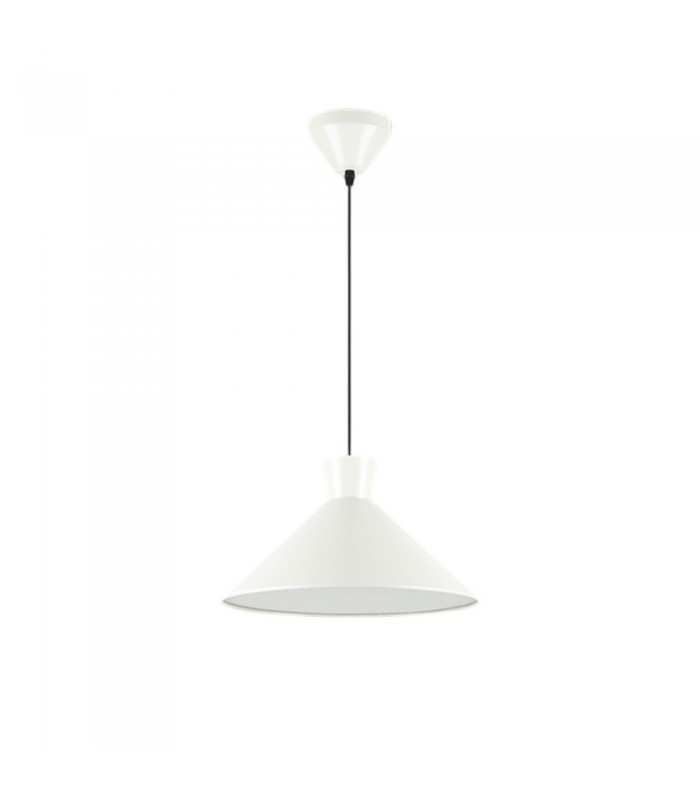 Lámpara Colgante CONO D35 1xE27 Perla Mate