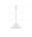 Lámpara Colgante CONO D35 1xE27 Perla Mate