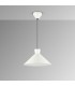 Lámpara Colgante CONO D35 1xE27 Perla Mate
