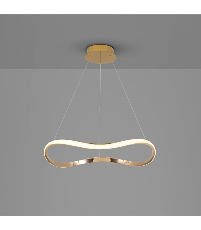 Lámpara Colgante NAOS D60 27W 1600Lm Oro Rosa