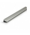 Perfil Aluminio Glass 5mm 2m