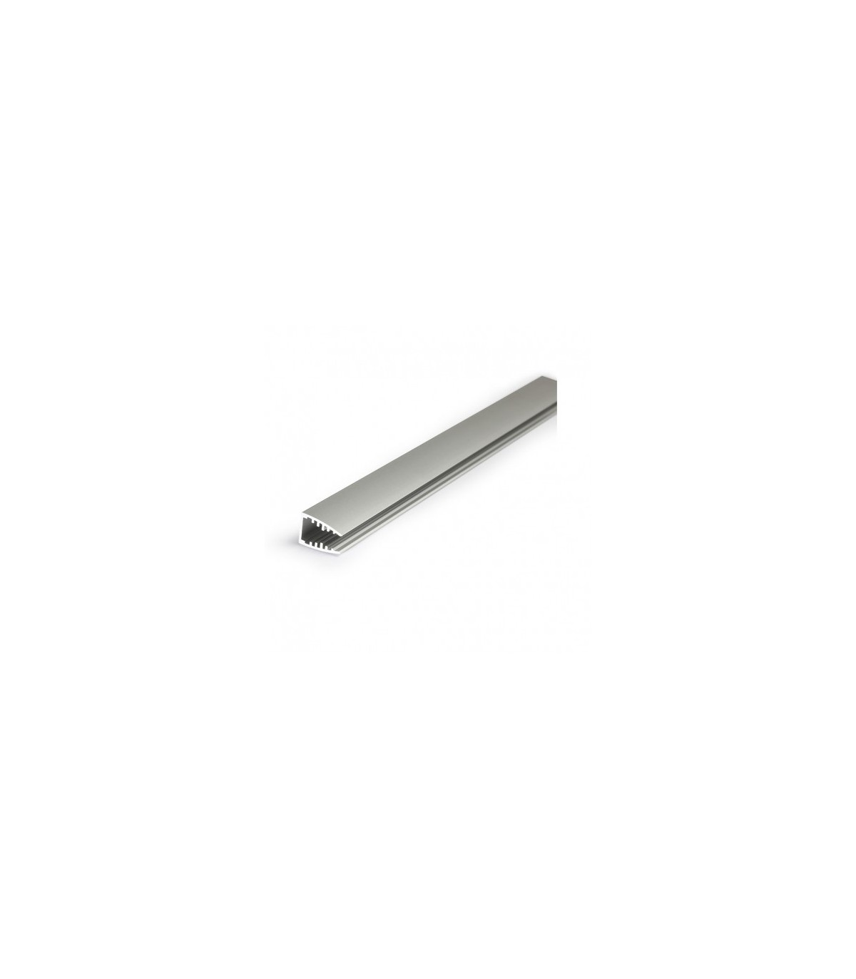 Perfil Aluminio Glass 5mm 2M 
