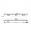 Fuente Alimentación LIFUD 150W (DC24V) 6.25A IP20 LF-GHY150H24