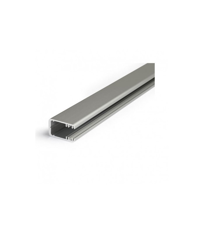 Perfil Aluminio Glass 8mm 2M 