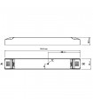 Fuente Alimentación LIFUD Dimable Dali/Push Dt8 75W (DC24V) 3.12A IP20