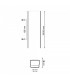 Bañador Neón LED Flexible 20W 2200Lm/M IP65 DC24V RGB -10 Metros-