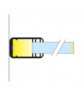 Perfil Aluminio Glass 8mm 2M 