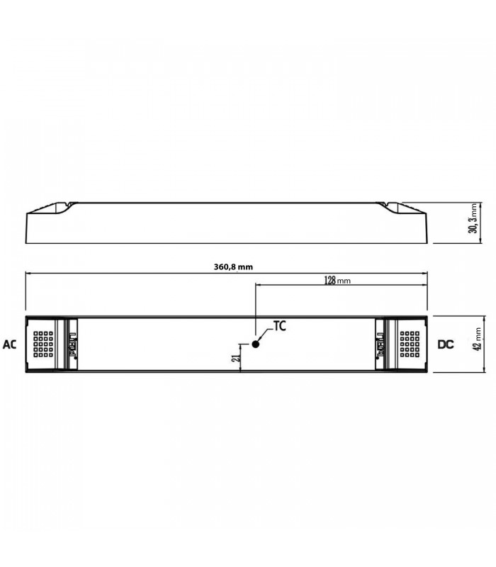 Fuente Alimentación LIFUD Dimable ZIGBEE CCT 150W (DC24V) 6.25A IP20