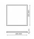 Panel Led BURE Philips 42W 4200Lm 60x60cm IP40