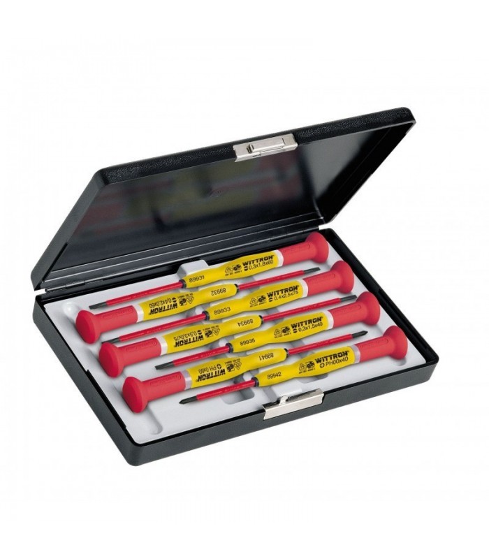 Juego Destortilladores Wittron VDE 5 Planos 2 Philips