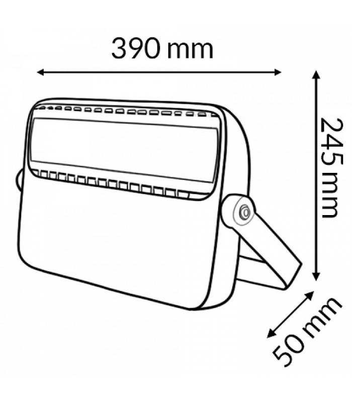 Proyector Led PRONEXT Antisalino 100W 15000Lm 90º IP65