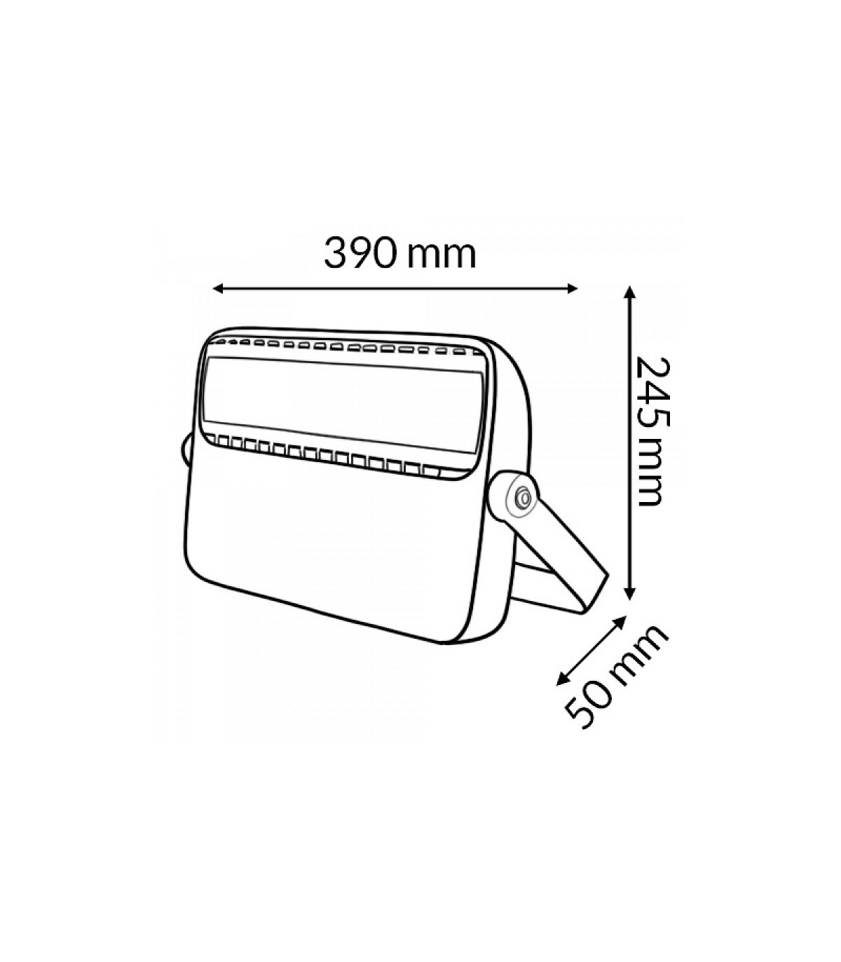 Proyector Led PRONEXT Antisalino 100W 15000Lm 90º IP65