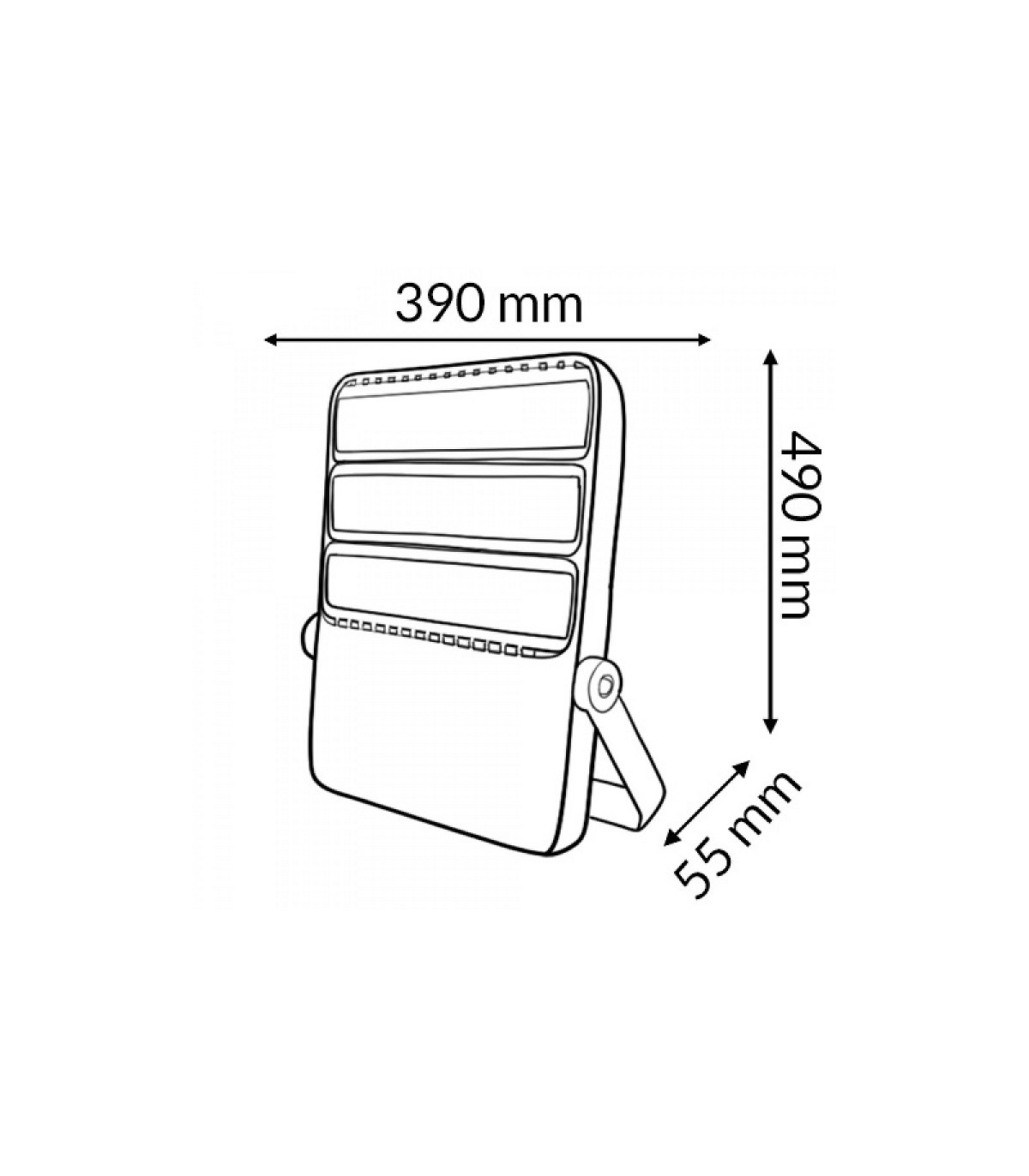 Proyector Led PRONEXT Antisalino 300W 45000Lm 90º IP65