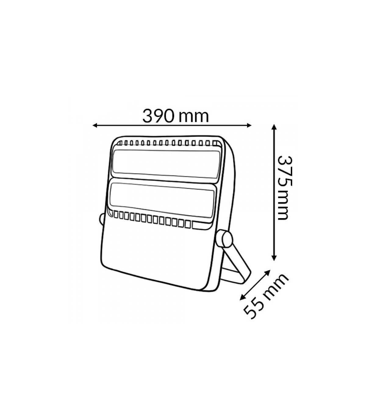 Proyector Led PRONEXT Antisalino 200W 30000Lm 90º IP65