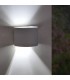 Aplique de Pared Led WHITE ROUND 12W 1200Lm IP54 CCT
