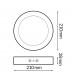 Plafón Led SERIE PRO LIFUD 20W 2000Lm IP20 Redondo Blanco CCT