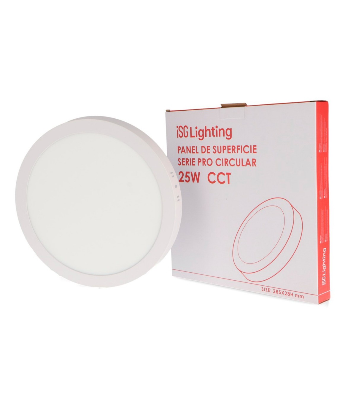 Plafón Led SERIE PRO LIFUD 25W 2500Lm IP20 Redondo Blanco CCT