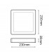 Plafón Led SERIE PRO LIFUD 20W 2000Lm IP20 Cuadrado Blanco CCT