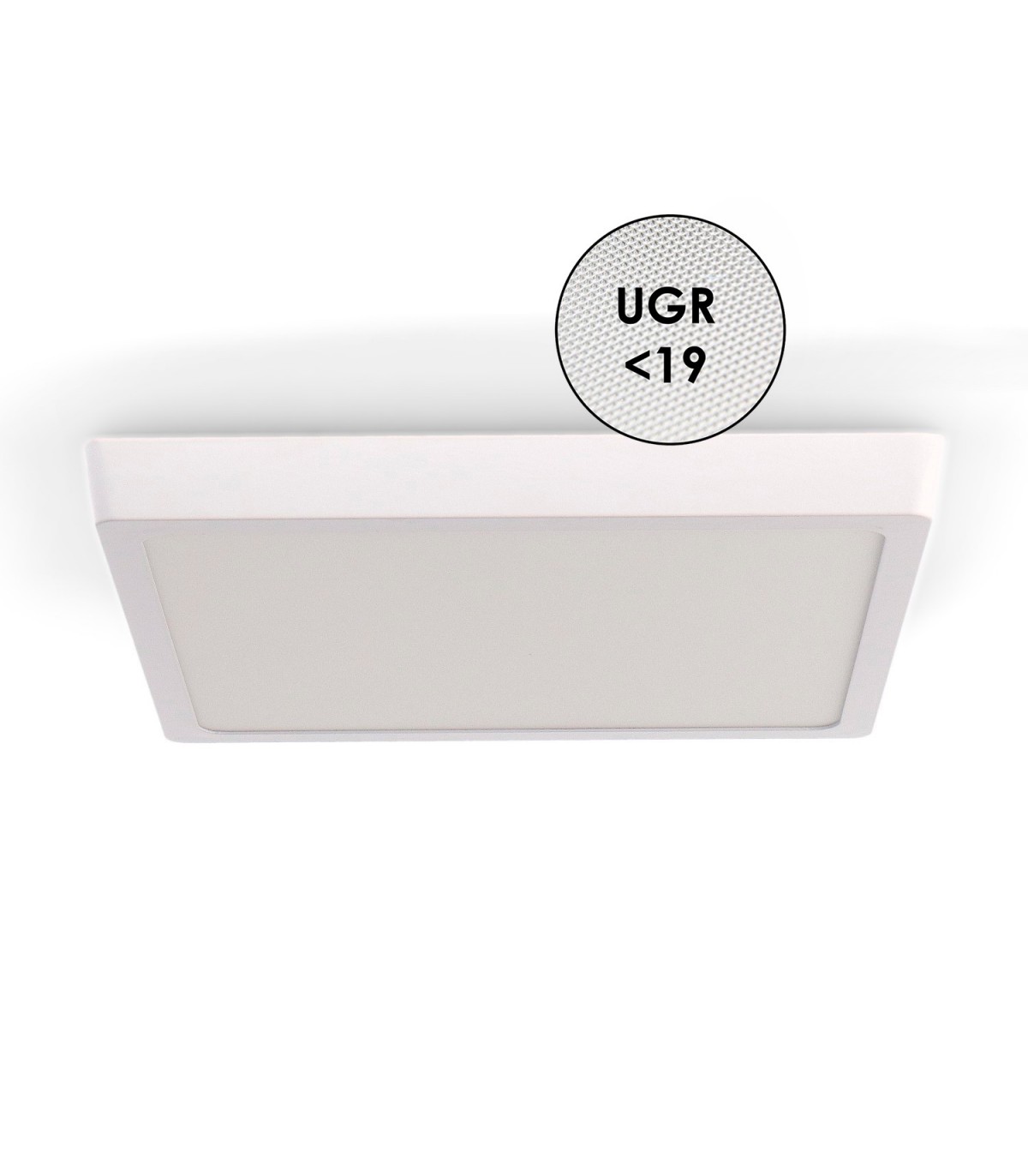 Plafón Led SERIE PRO LIFUD 25W 2500Lm IP20 Cuadrado Blanco CCT