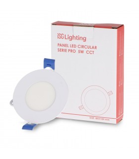 Downlight Led SERIE PRO LIFUD 5W 500Lm IP20 Redondo Blanco CCT
