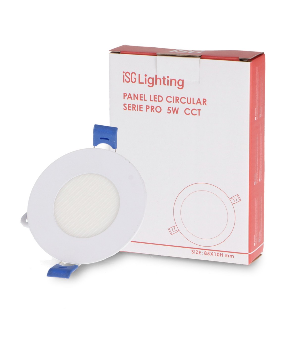Downlight Led SERIE PRO LIFUD 5W 500Lm IP20 Redondo Blanco CCT
