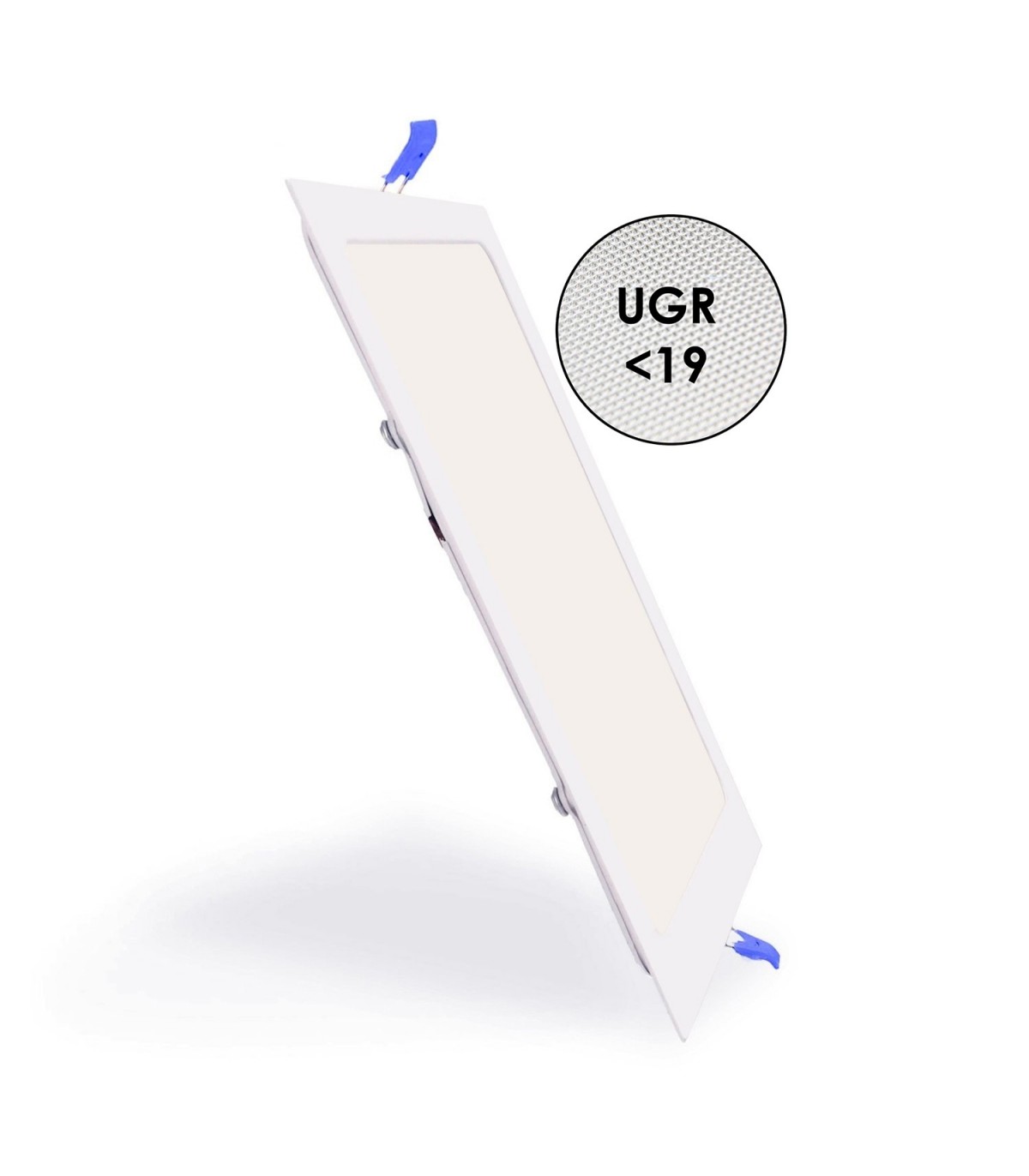 Downlight Led SERIE PRO LIFUD 20W 2000Lm IP20 Cuadrado Blanco CCT
