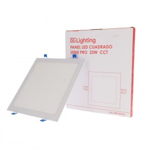 Downlight Led SERIE PRO LIFUD 25W 2500Lm IP20 Cuadrado Blanco CCT