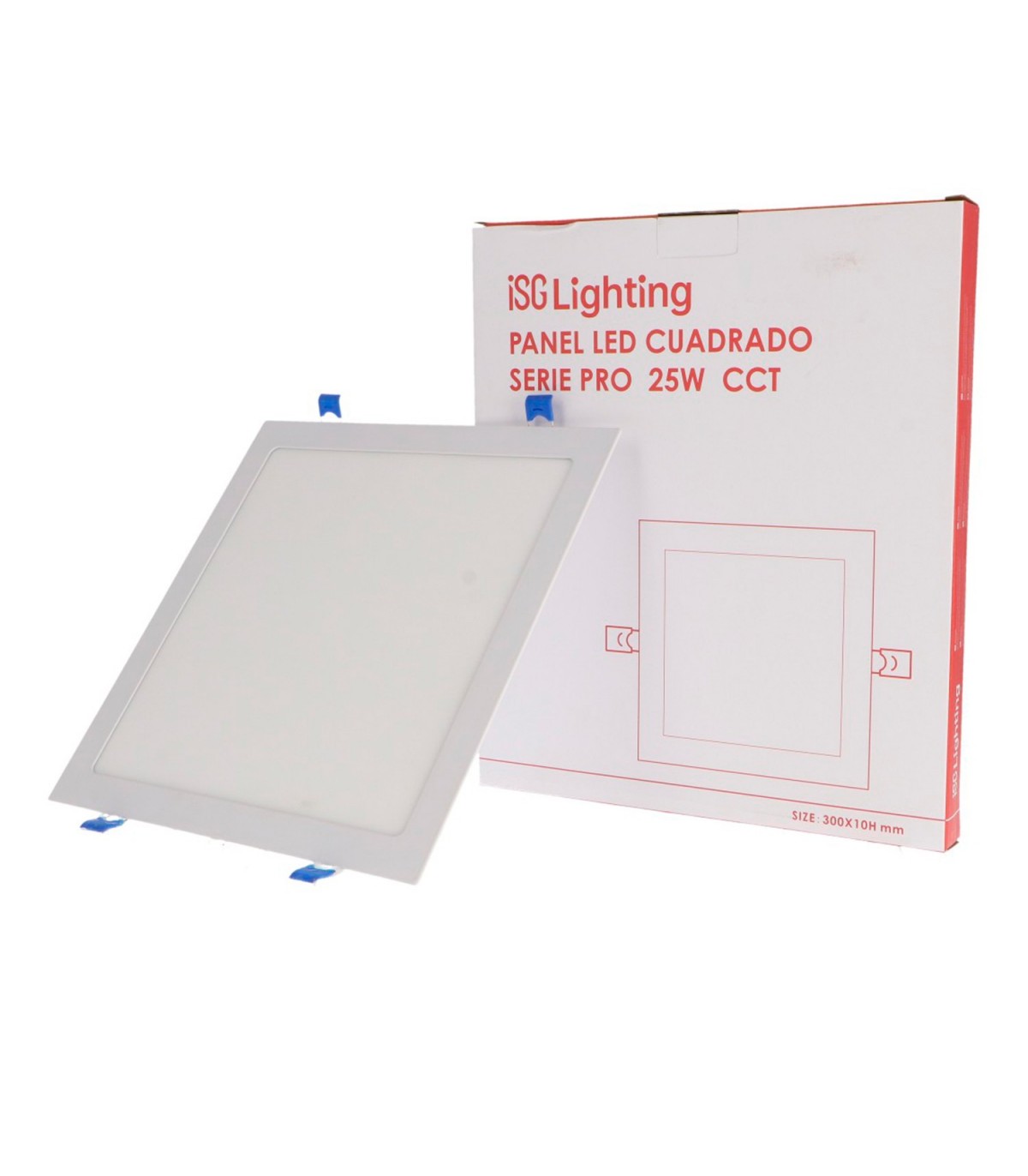 Downlight Led SERIE PRO LIFUD 25W 2500Lm IP20 Cuadrado Blanco CCT