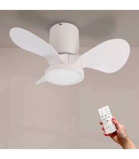 Ventilador Led NATURE DC 18W 1500Lm 3 Aspas CCT