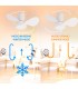 Ventilador Led NATURE DC 18W 1500Lm 3 Aspas CCT