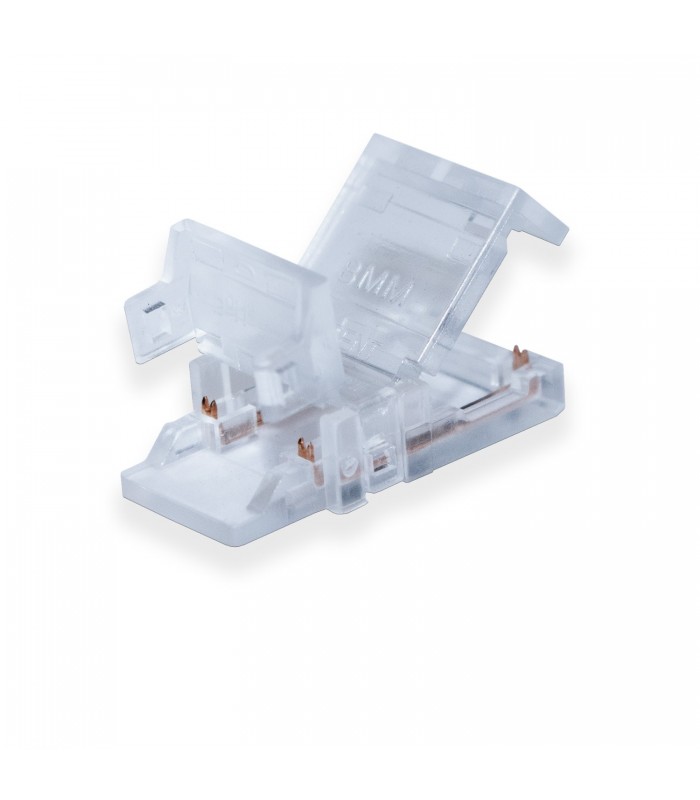 Conector Para Cable y Tira Led 8Mm 12V/24V 2 Pin