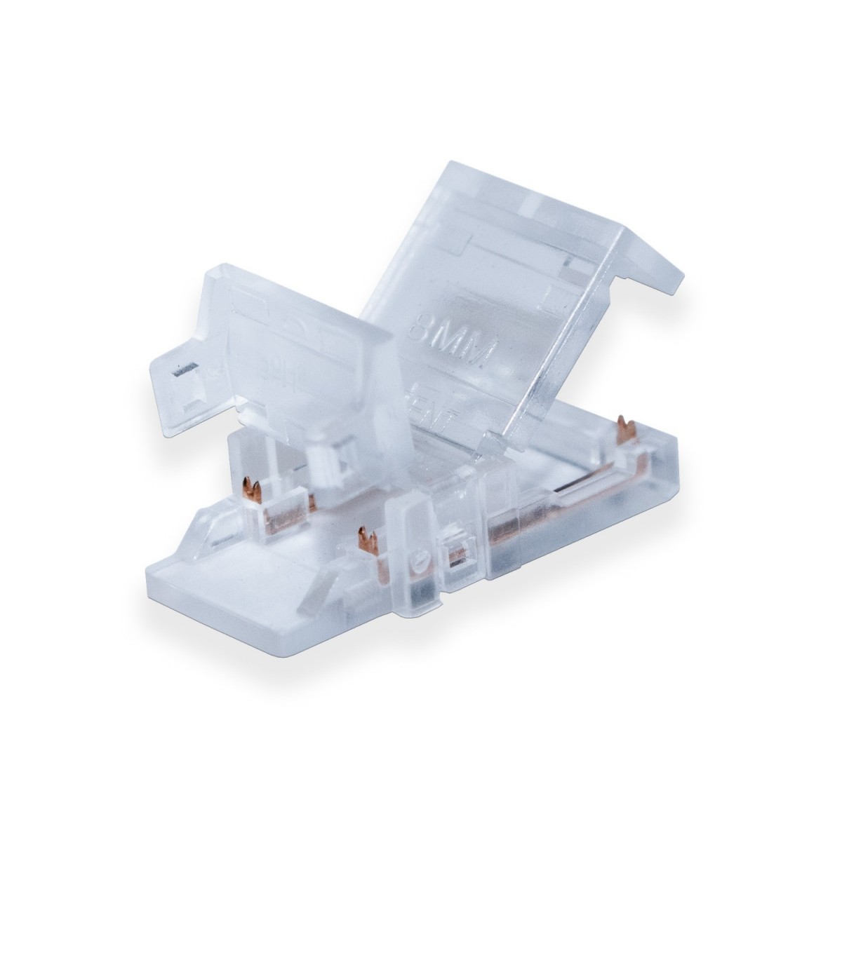 Conector Para Cable y Tira Led 8Mm 12V/24V 2 Pin