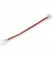 Conector Doble Con Cable Para Tira Led 8Mm 12V/24V 2 Pin