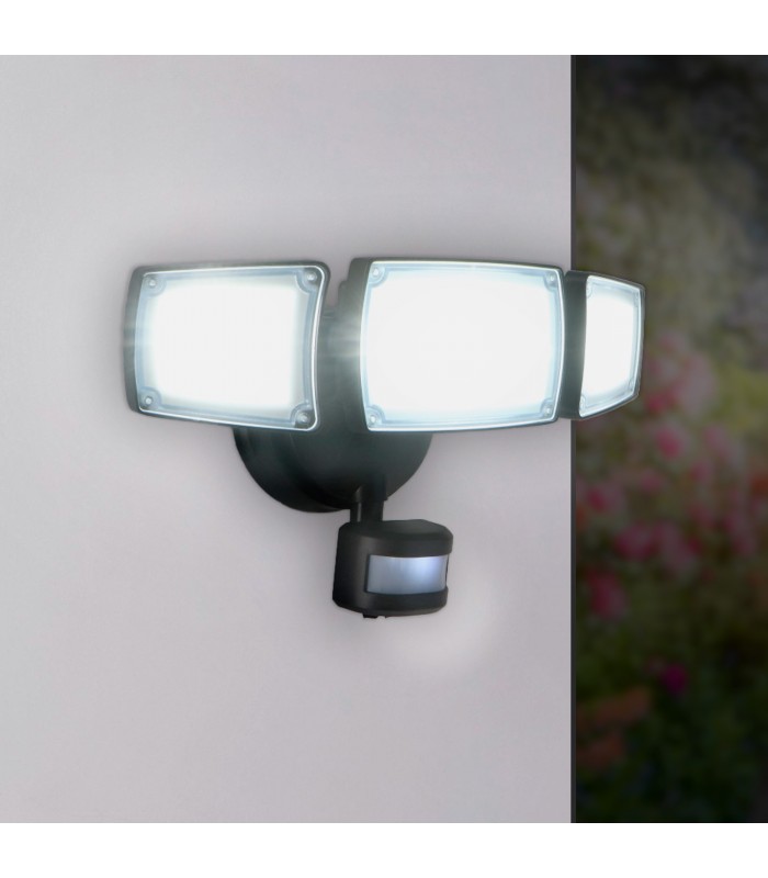 Aplique Led BLACK SECURITY 45W 4100Lm IP54 CCT