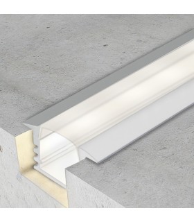 Perfil Aluminio PLADUR Empotrar -2 Metros-