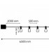 Guirnalda Led Solar 1.2W 10 Bombillas 6,5 Metros IP54