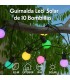 Guirnalda Led Solar 1.2W 10 Bombillas 6,5 Metros IP54 RGBW